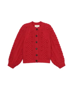 The Mountainside Cardigan Deep Rose