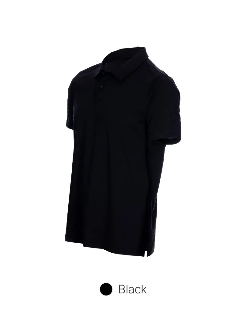 [2 FOR S$90] Men's Airy Fit Short Sleeve Polo Shirt