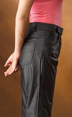 #23277 Ladies Leather Overpant