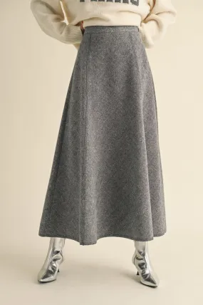 A Line Maxi Skirt