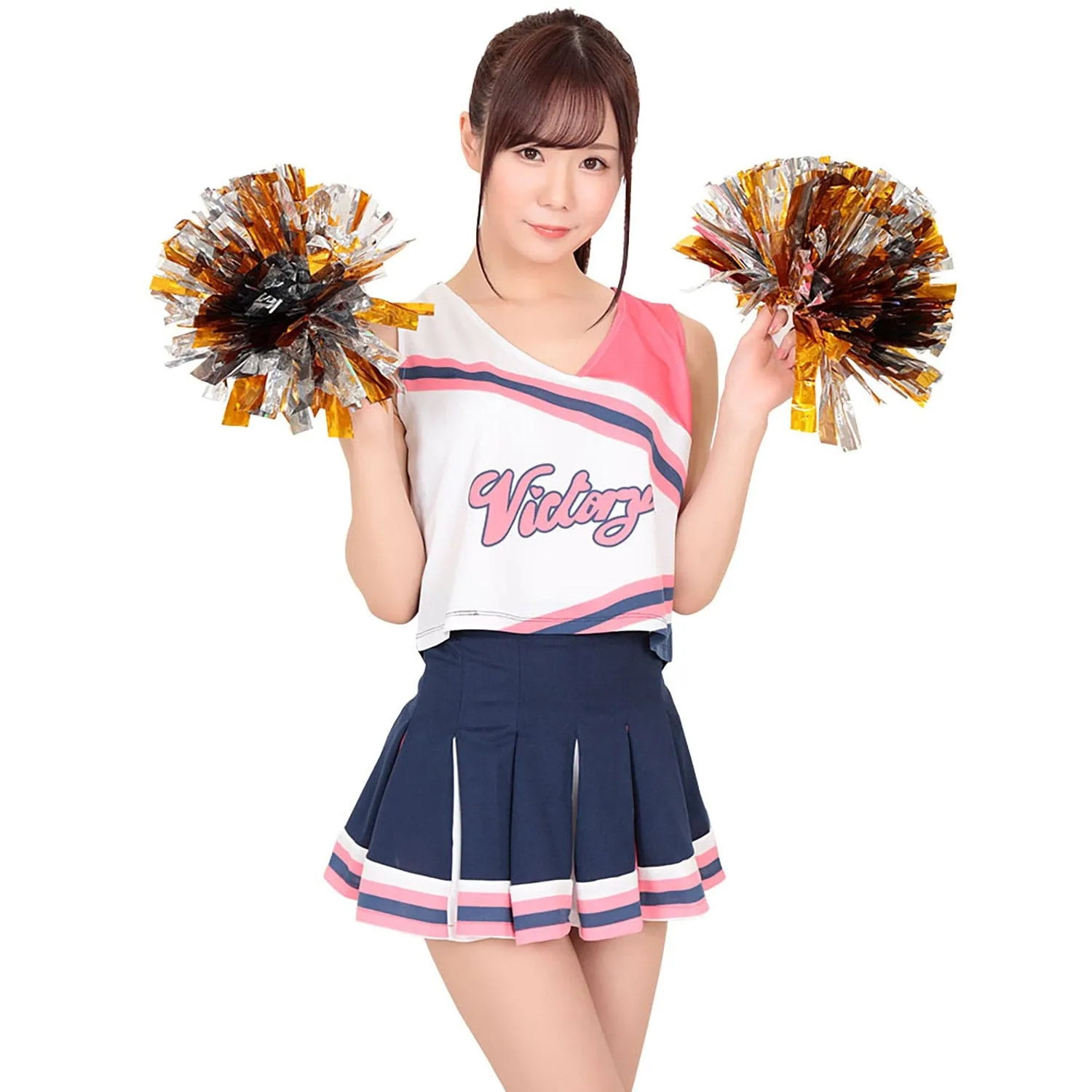 A&T - Lovely Cheerleader Costume (Multi Colour)