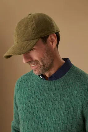 Adjustable Cashmere Green Baseball Cap