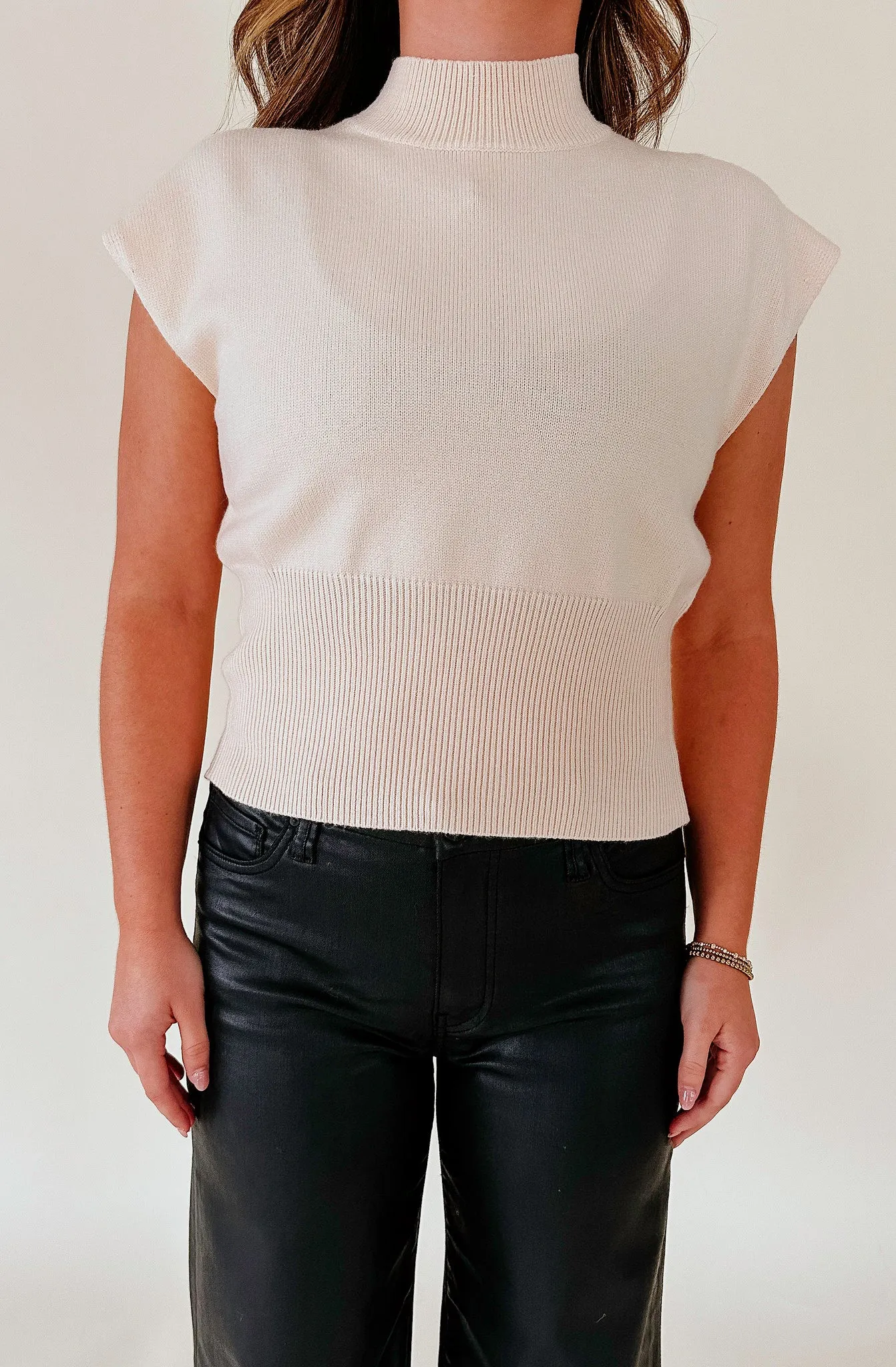 ALICE MOCK NECK SWEATER