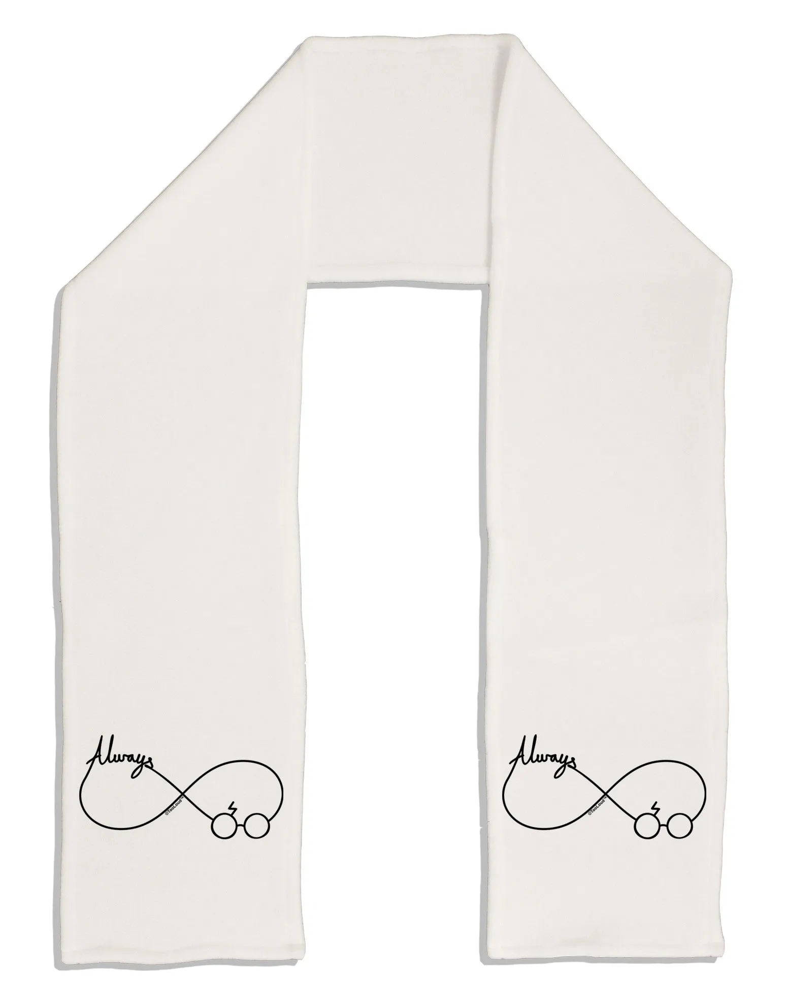 Always Infinity Symbol Adult Fleece 64&#x22; Scarf