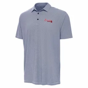 Antigua Men's Atlanta Braves Twine Polo