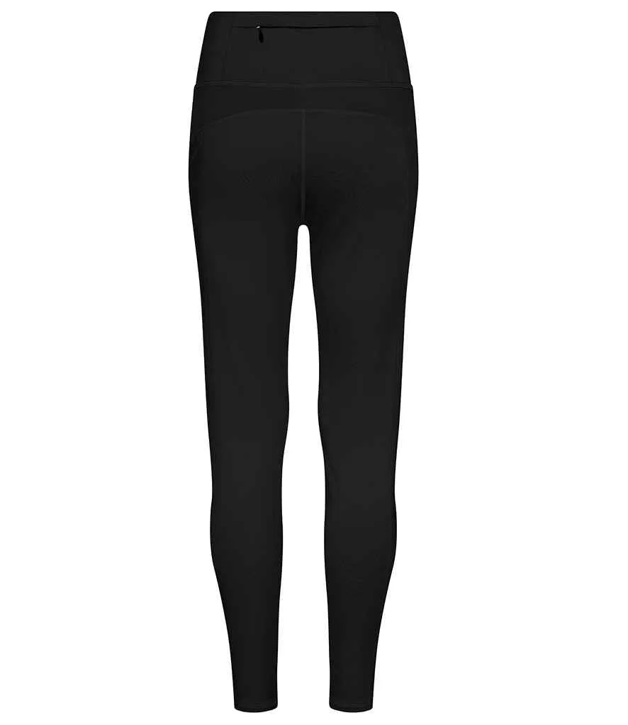 AWDis Ladies Cool Recycled Tech Leggings | Jet Black