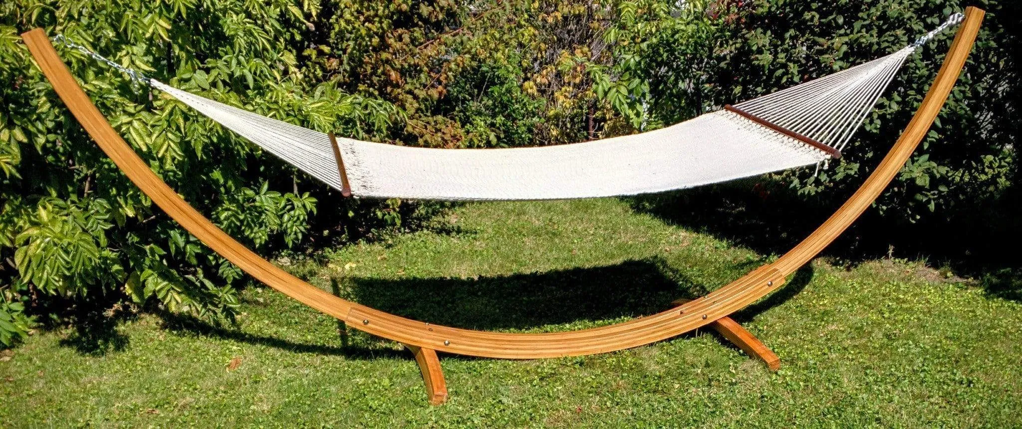 Bamboo Hammock Stand - Eco-Friendly XL