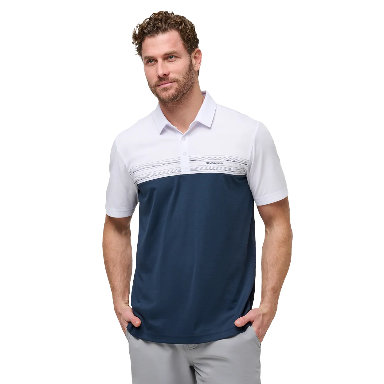 BAUER TRAVIS MATHEW PUCK DROP POLO