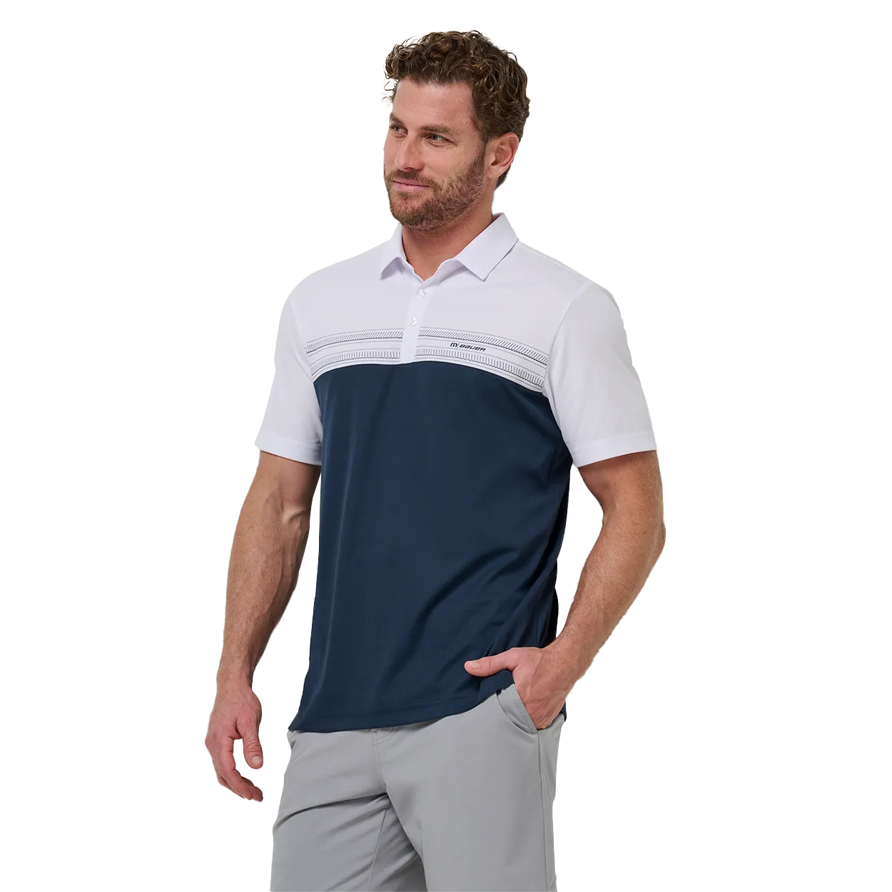 BAUER TRAVIS MATHEW PUCK DROP POLO