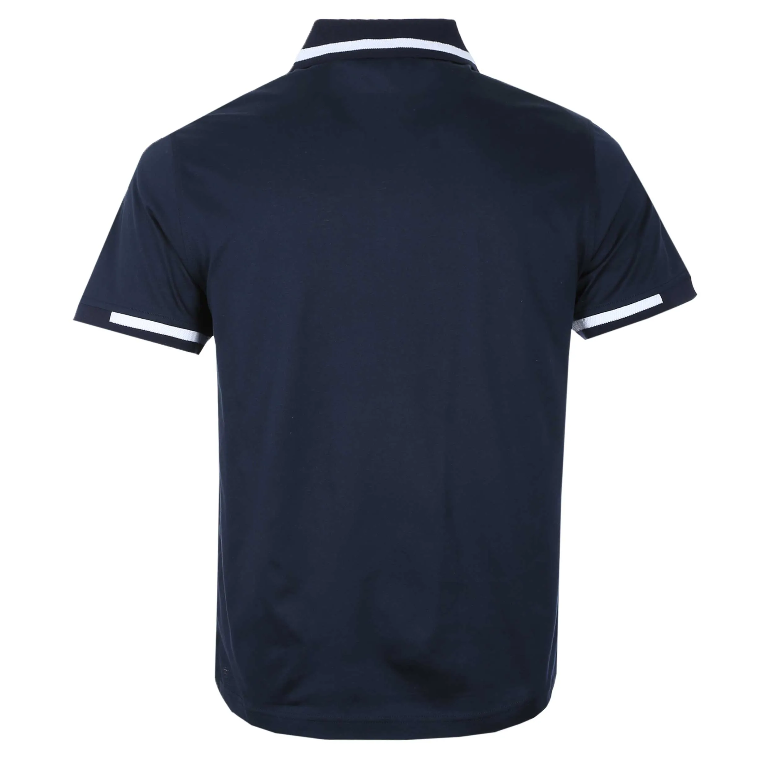 Belstaff Graph Zip Polo Shirt in Dark Ink