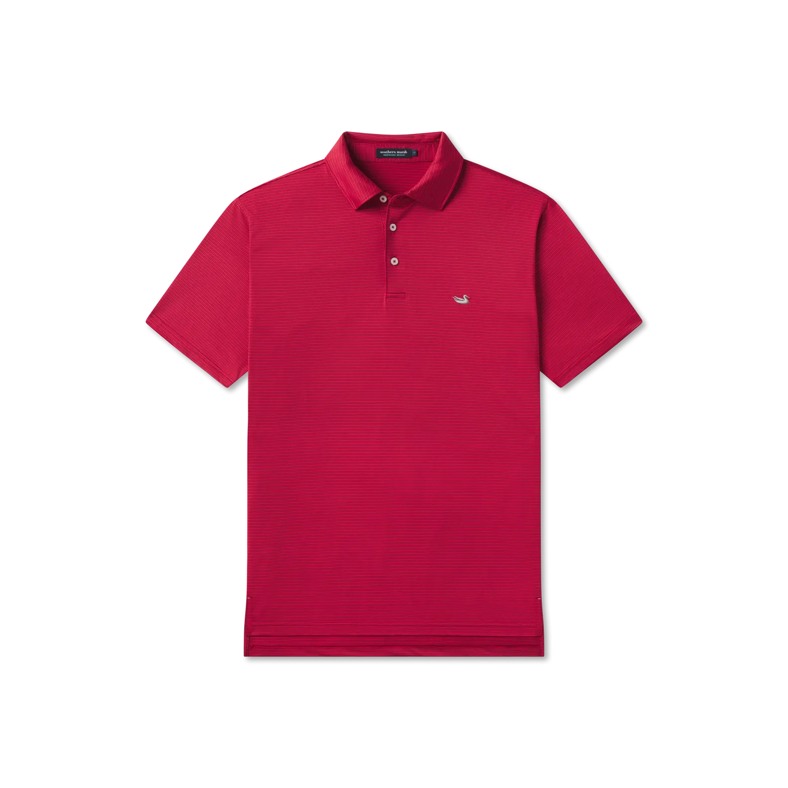 Bermuda Performance Polo - Clearwater Stripe