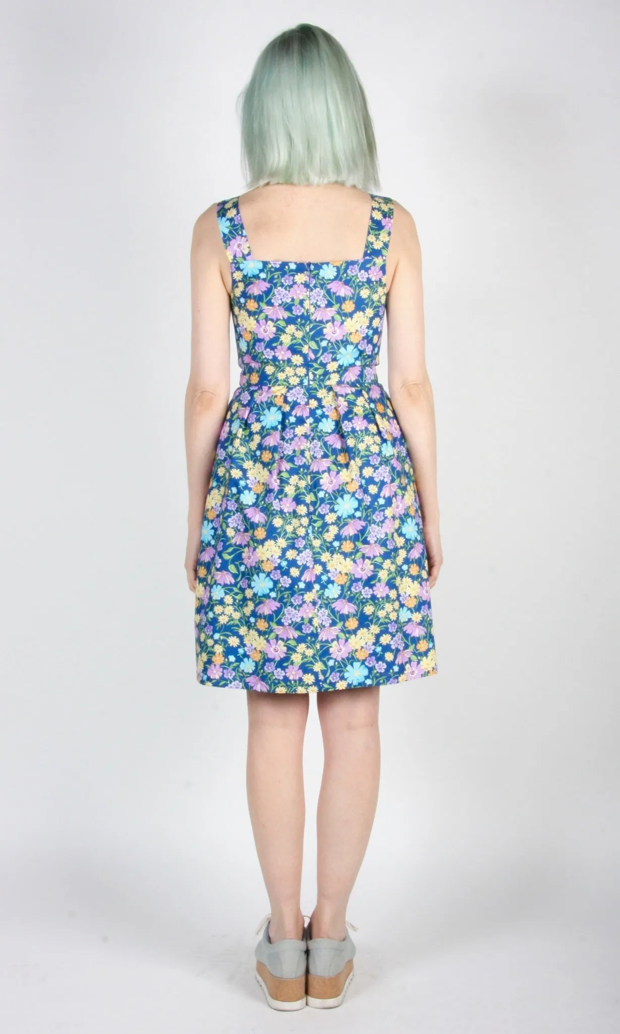 Birds of North America Myrmidon Dress - Blue Meadow (Online Exclusive)