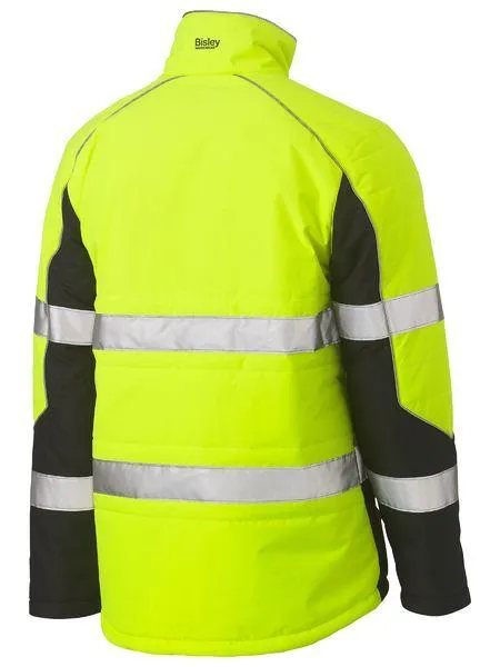 Bisley Taped Two Tone Hi Vis Puffer Jacket (BJ6829T)