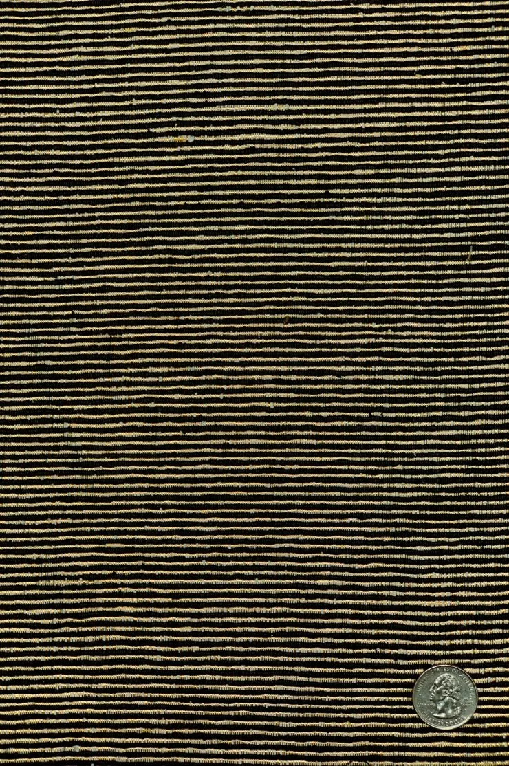 Black Gold 01 Metallic Silk Tweed