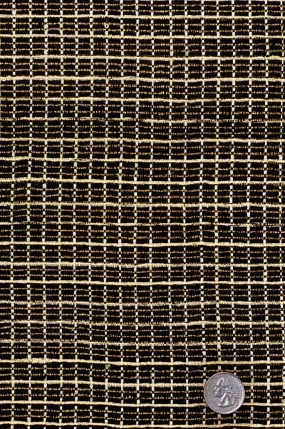 Black/Gold 65 Metallic Silk Tweed