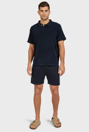 Bond Terry Polo in Navy