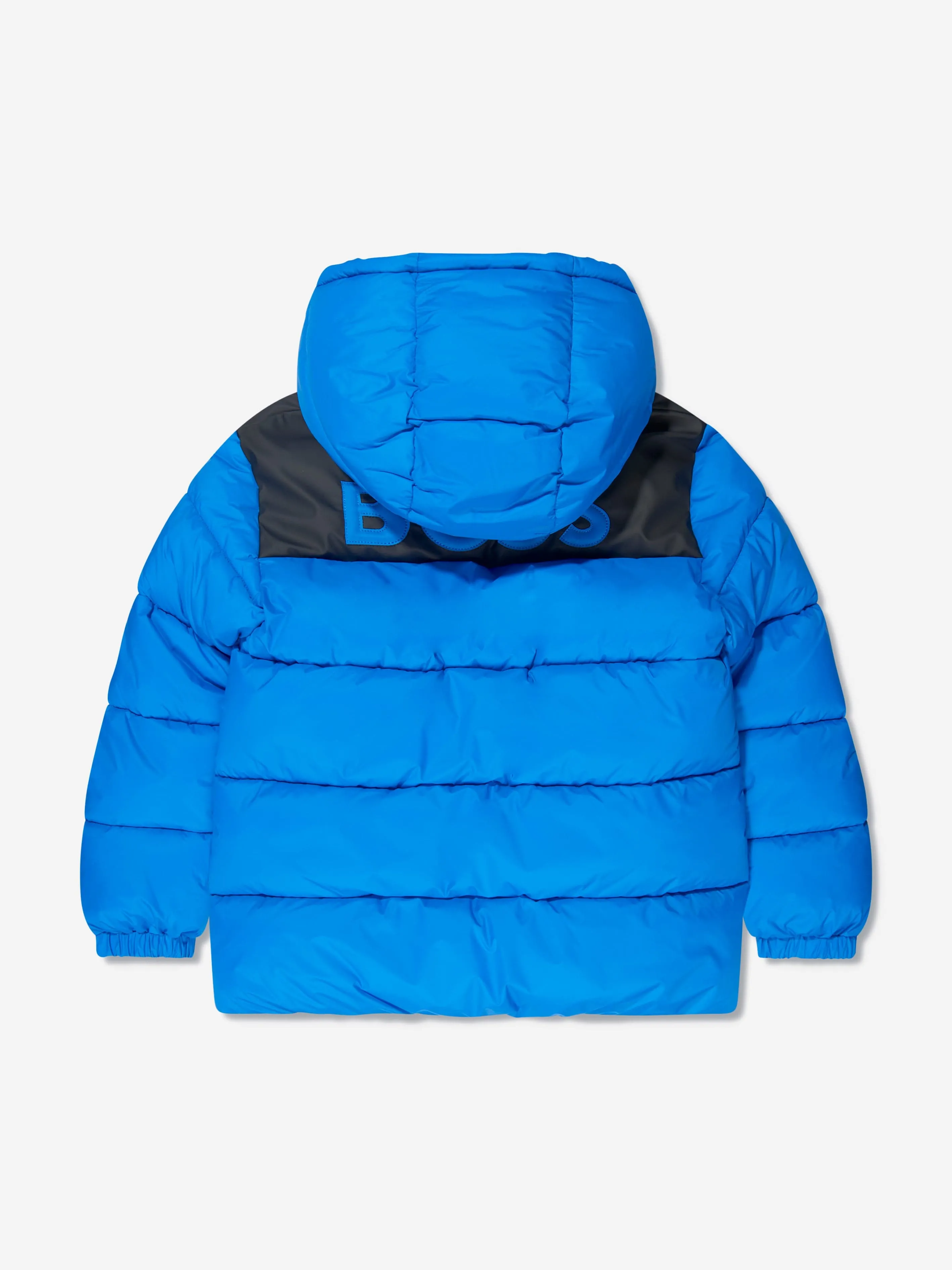 BOSS Boys Puffer Jacket in Blue