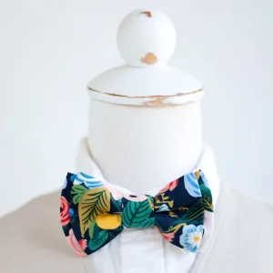 Boy's Bow Tie / Garden Party In Navy