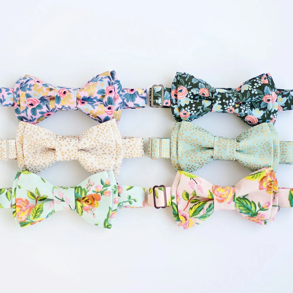 Boy's Bow Tie / Rosa In Forest