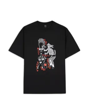 Brain Dead x Red Hot Chili Peppers Dog Dance T-Shirt - Black