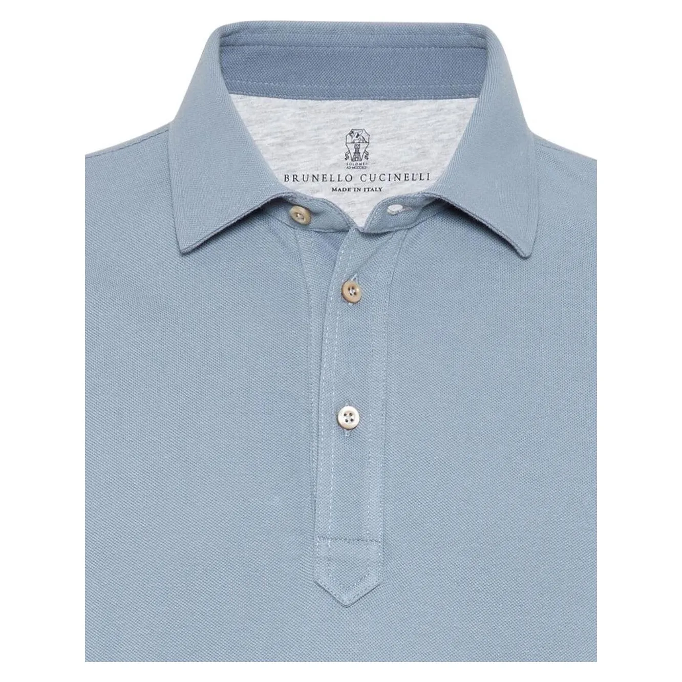 Brunello Cucinelli T-shirts and Polos Clear Blue