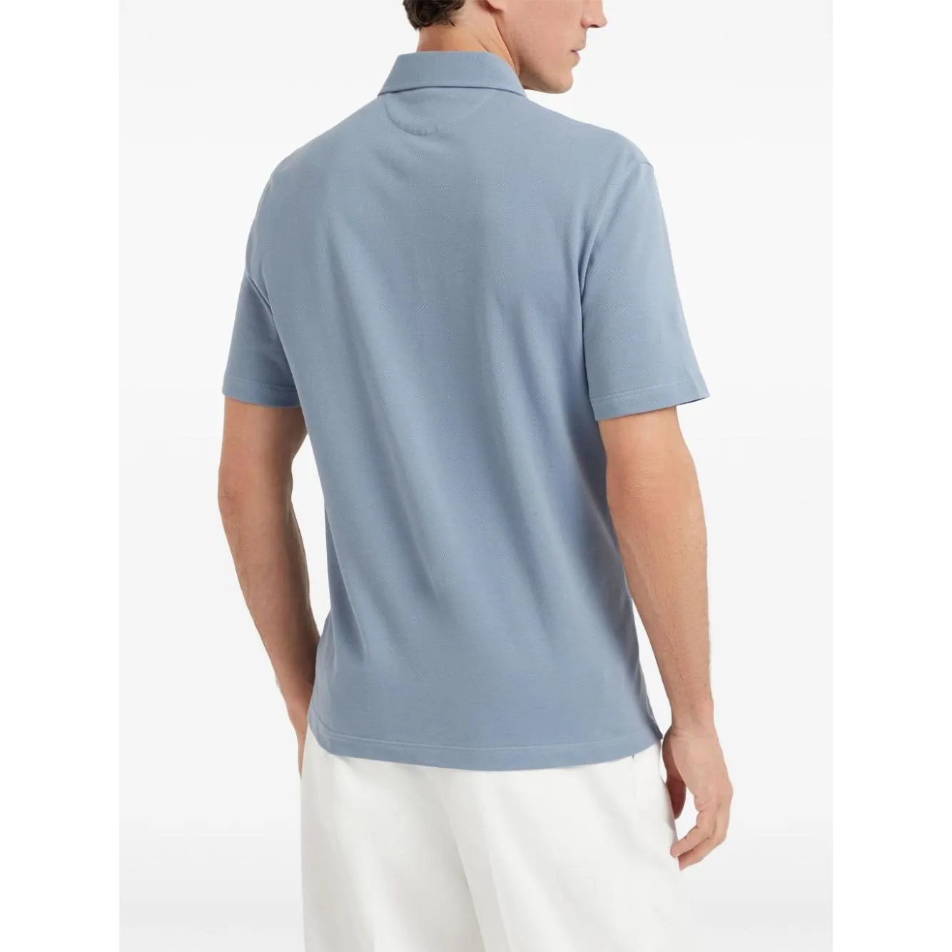 Brunello Cucinelli T-shirts and Polos Clear Blue