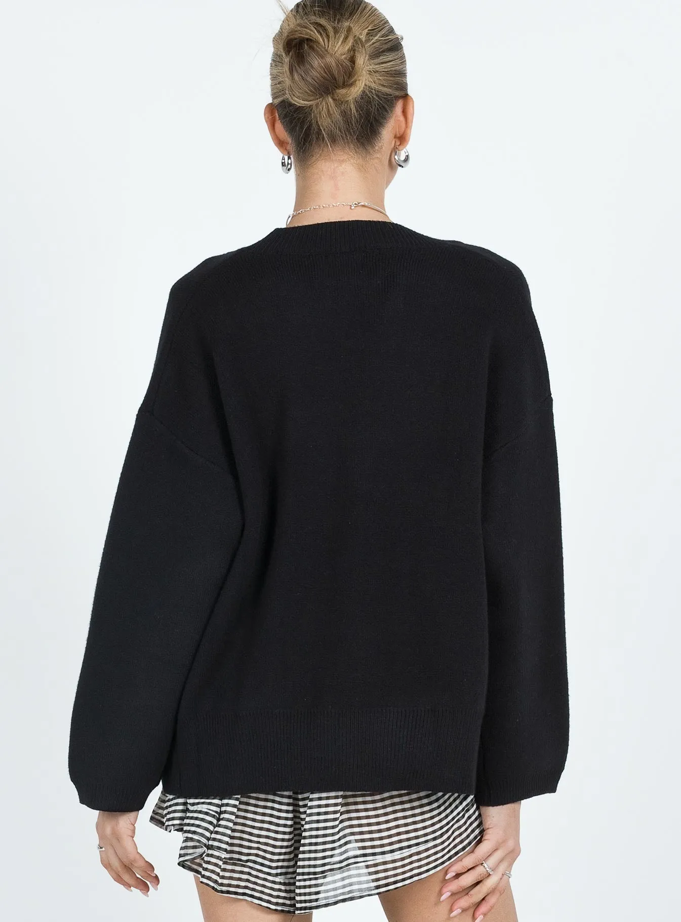 Burke Cardigan Black