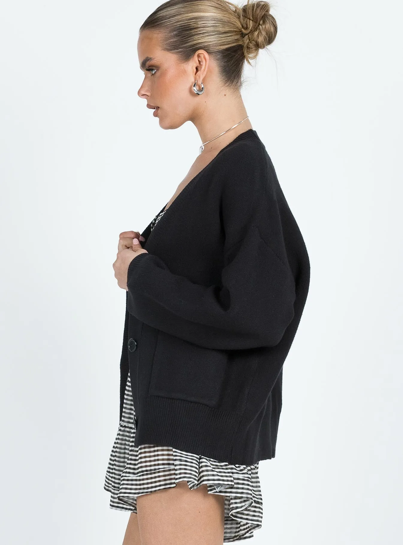 Burke Cardigan Black