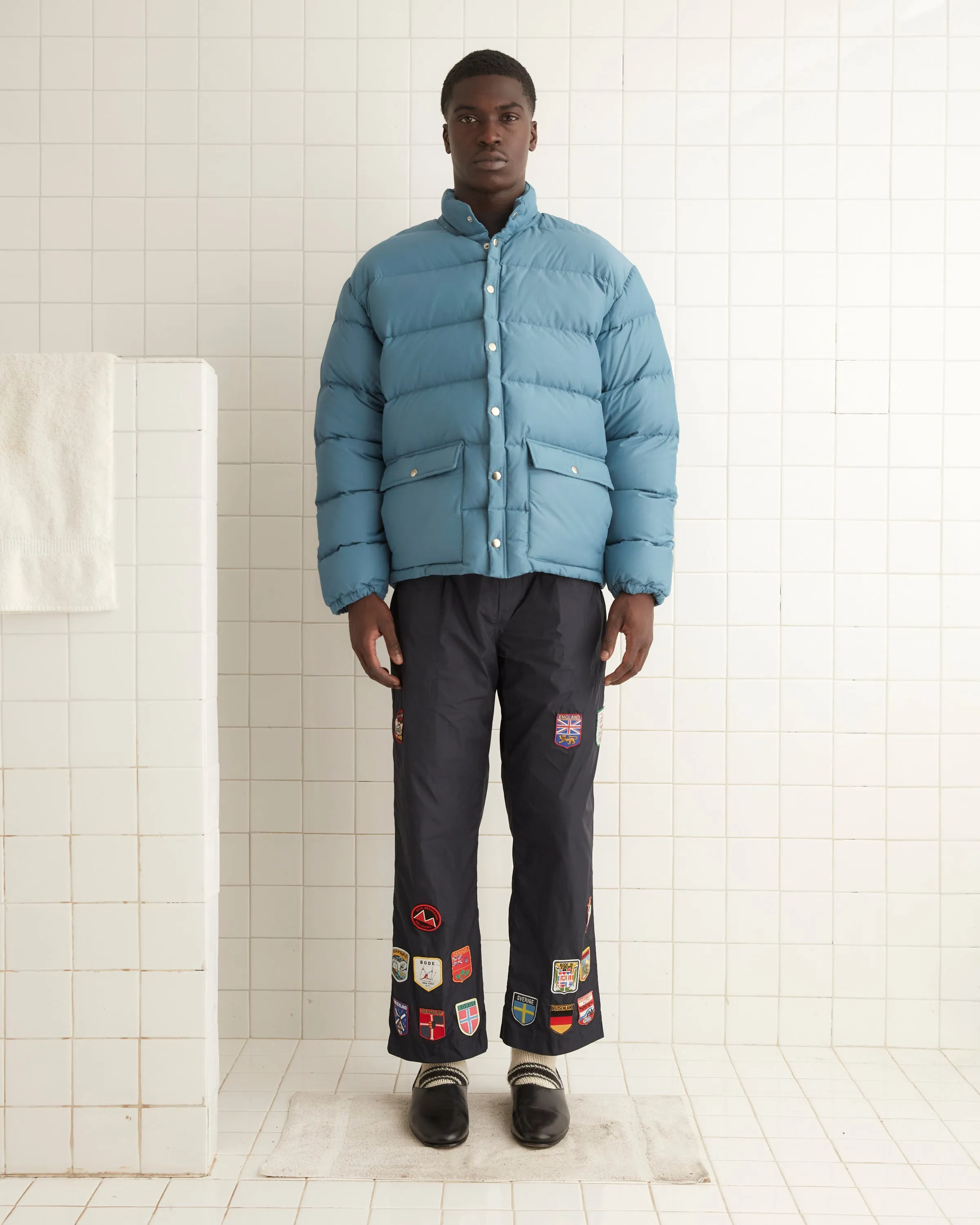 Burlington Puffer Jacket - Blue