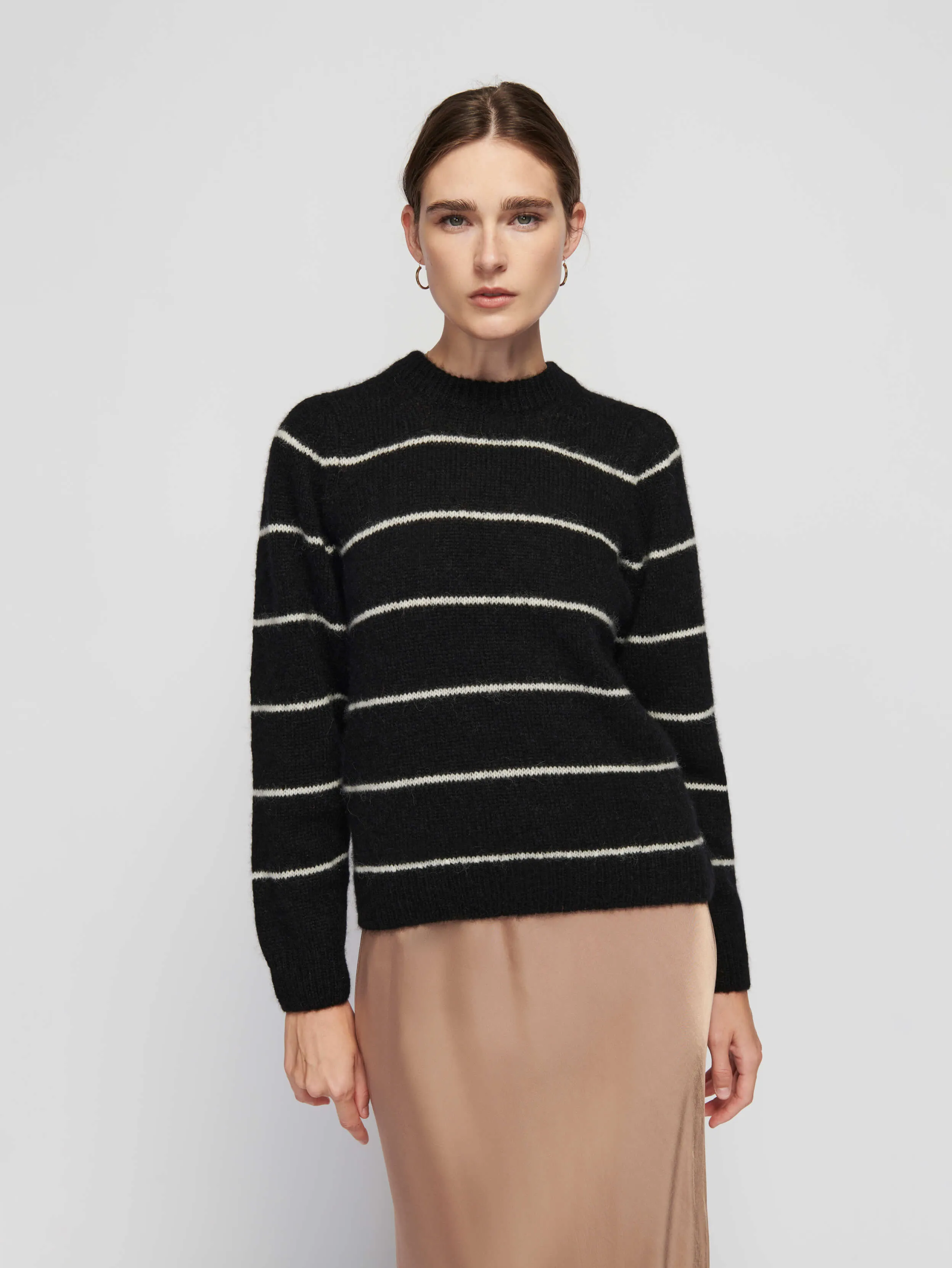 Busy Sweater - Oreo Stripe