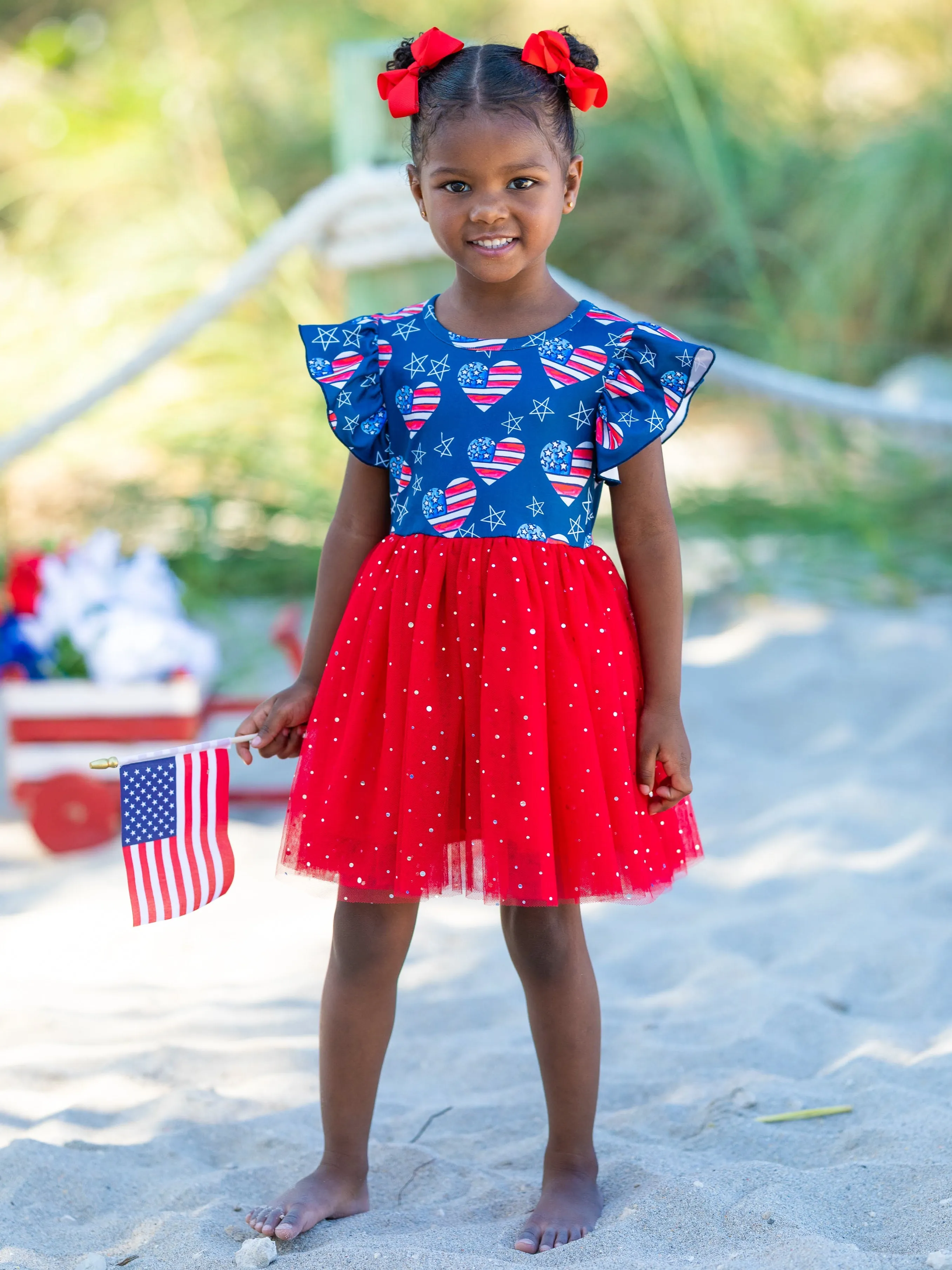 Celebrate Freedom Sparkle Tutu Dress