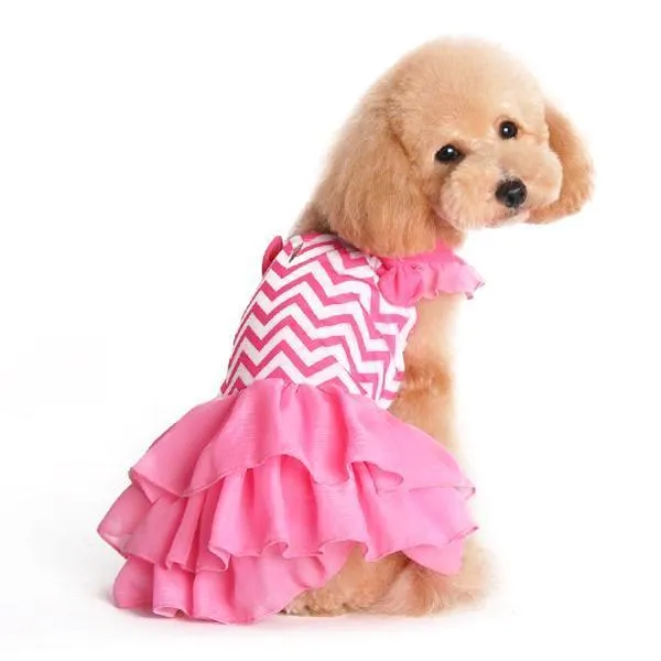 Chevron Dog Dress