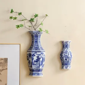 Chinese Blue and White Vase Wall Art