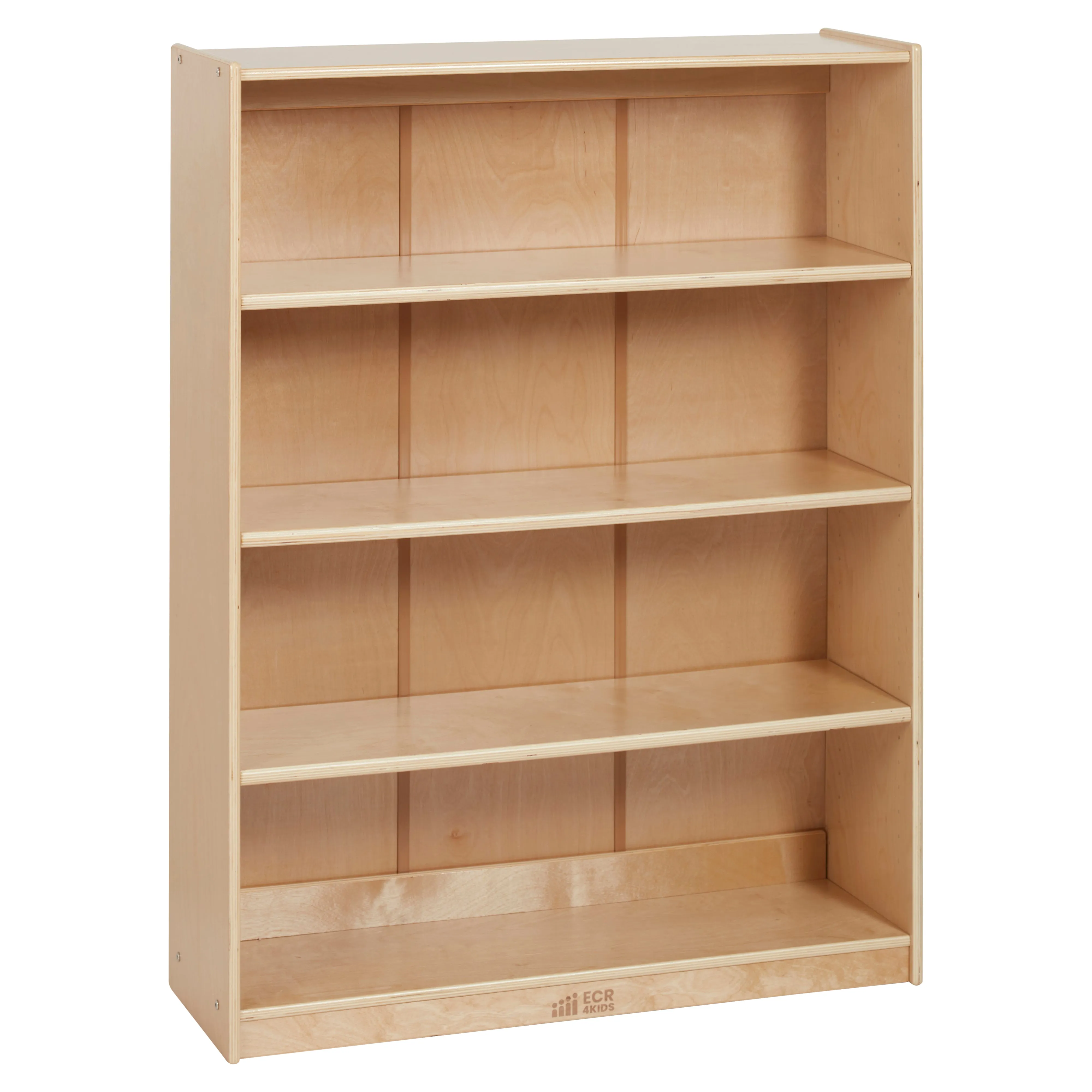 Classic Bookcase, Adjustable Shelves, 48in H