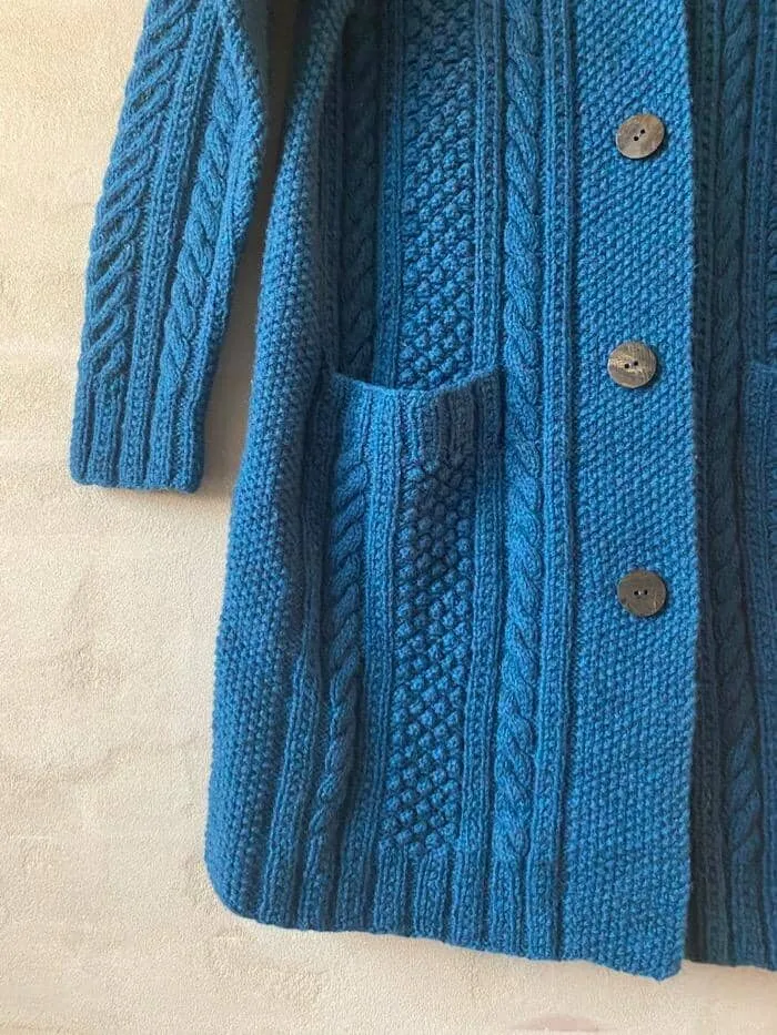 Classic cardigan by Hanne Falkenberg, No 20 knitting kit