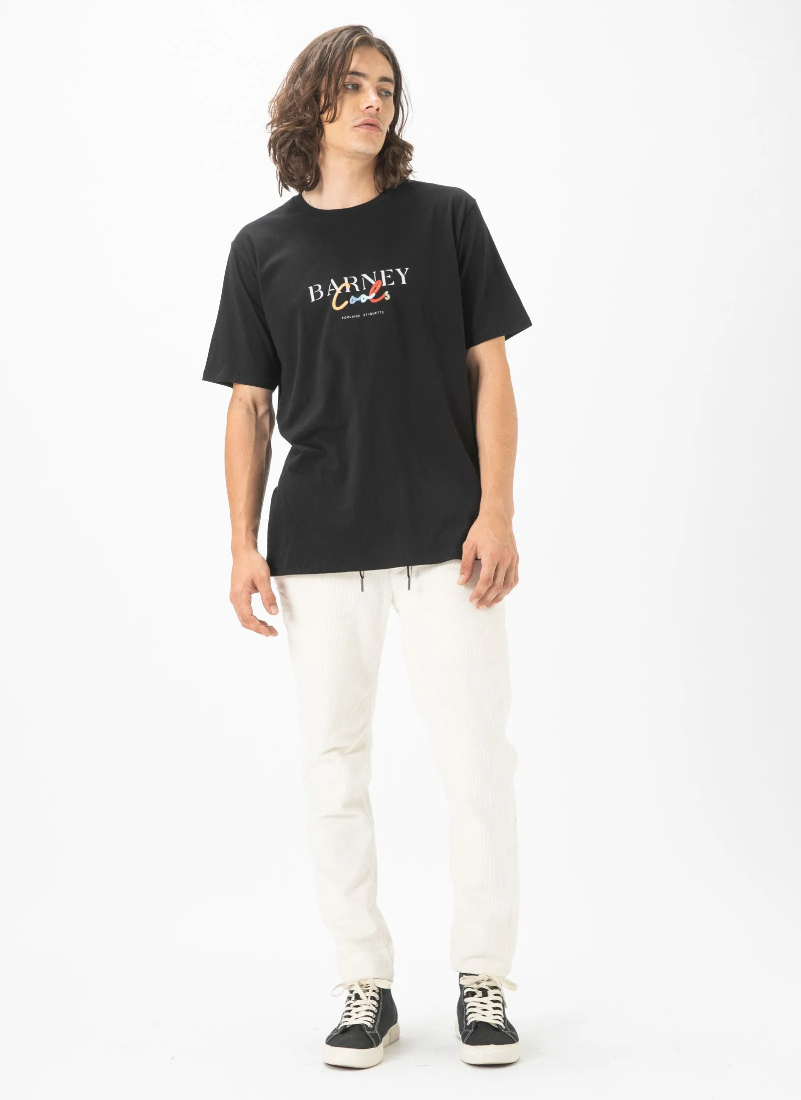 Colour Script Tee Black