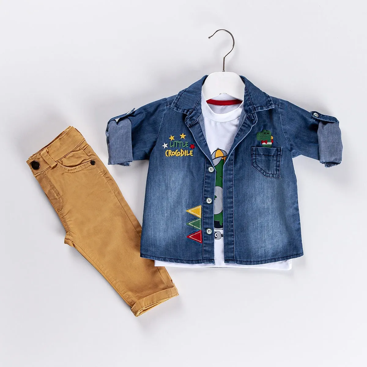 Croco Skater Boys Casual Set