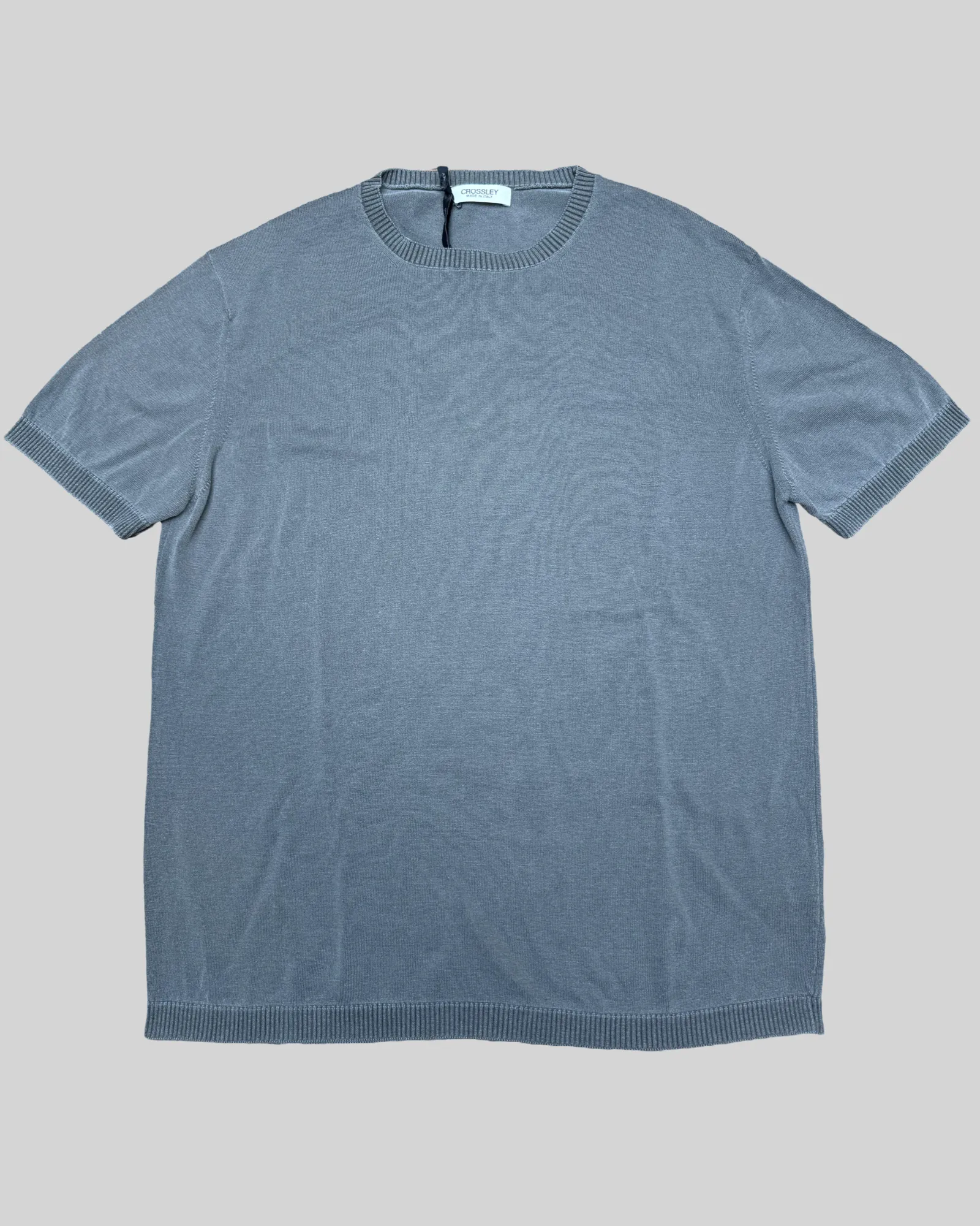 CROSSLEY Wosten Cotton crew Neck | GREY