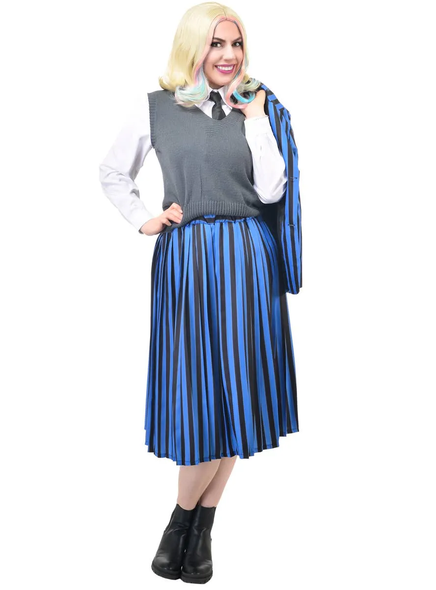 Deluxe Enid Nevermore Uniform Womens Halloween Costume