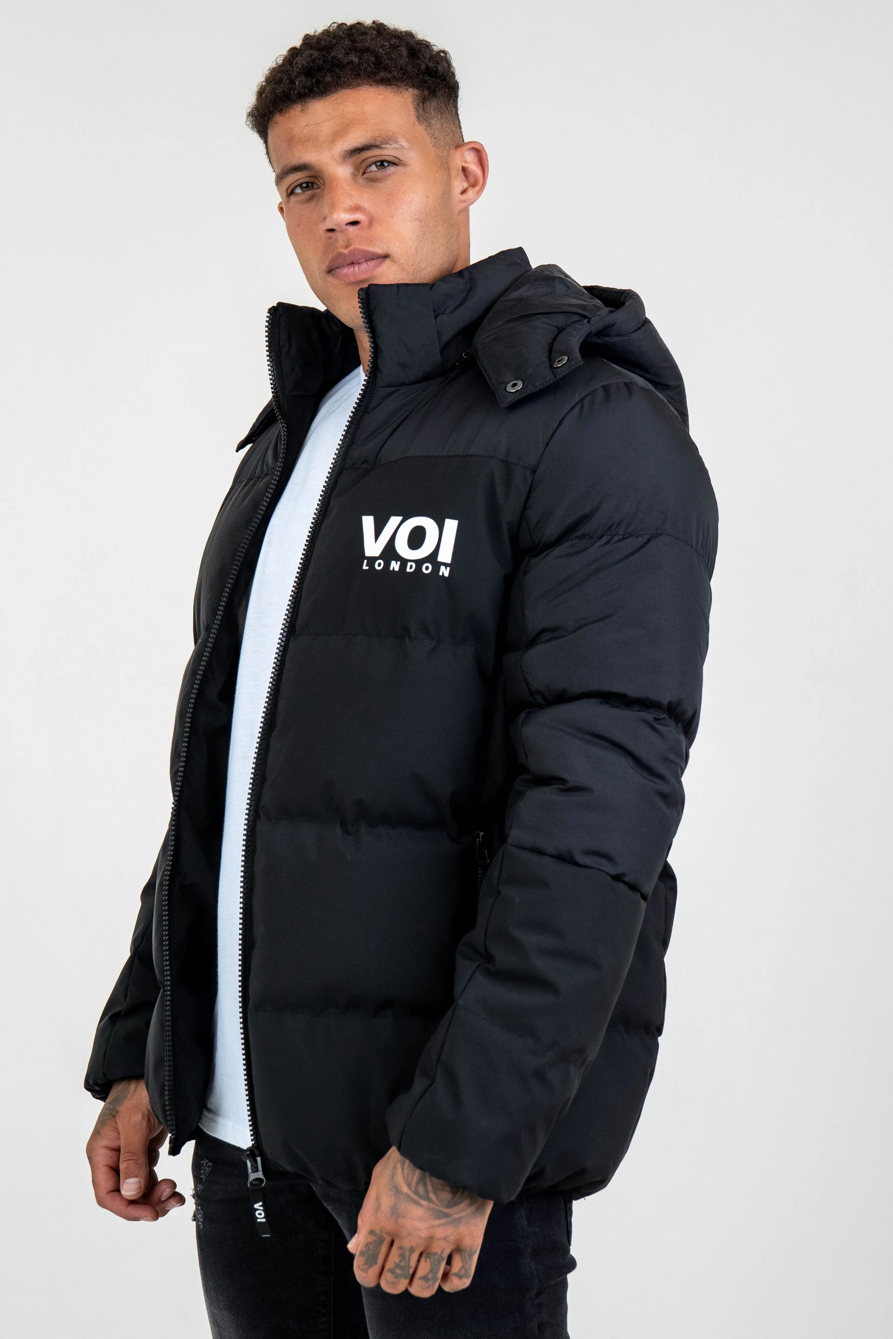 Downsbury Puffer Jacket - Black