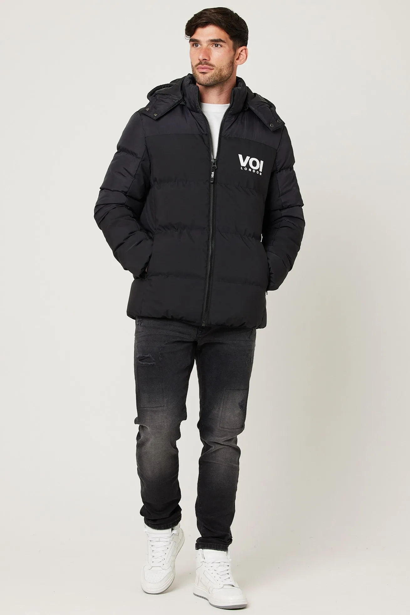 Downsbury Puffer Jacket - Black