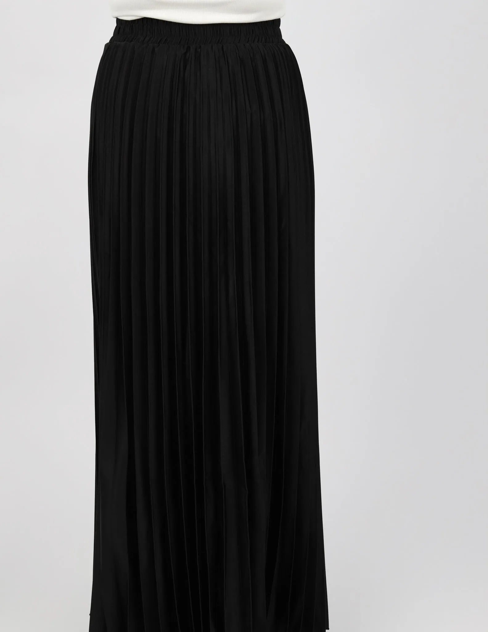 Dream Elastic Waist Pleat Skirt