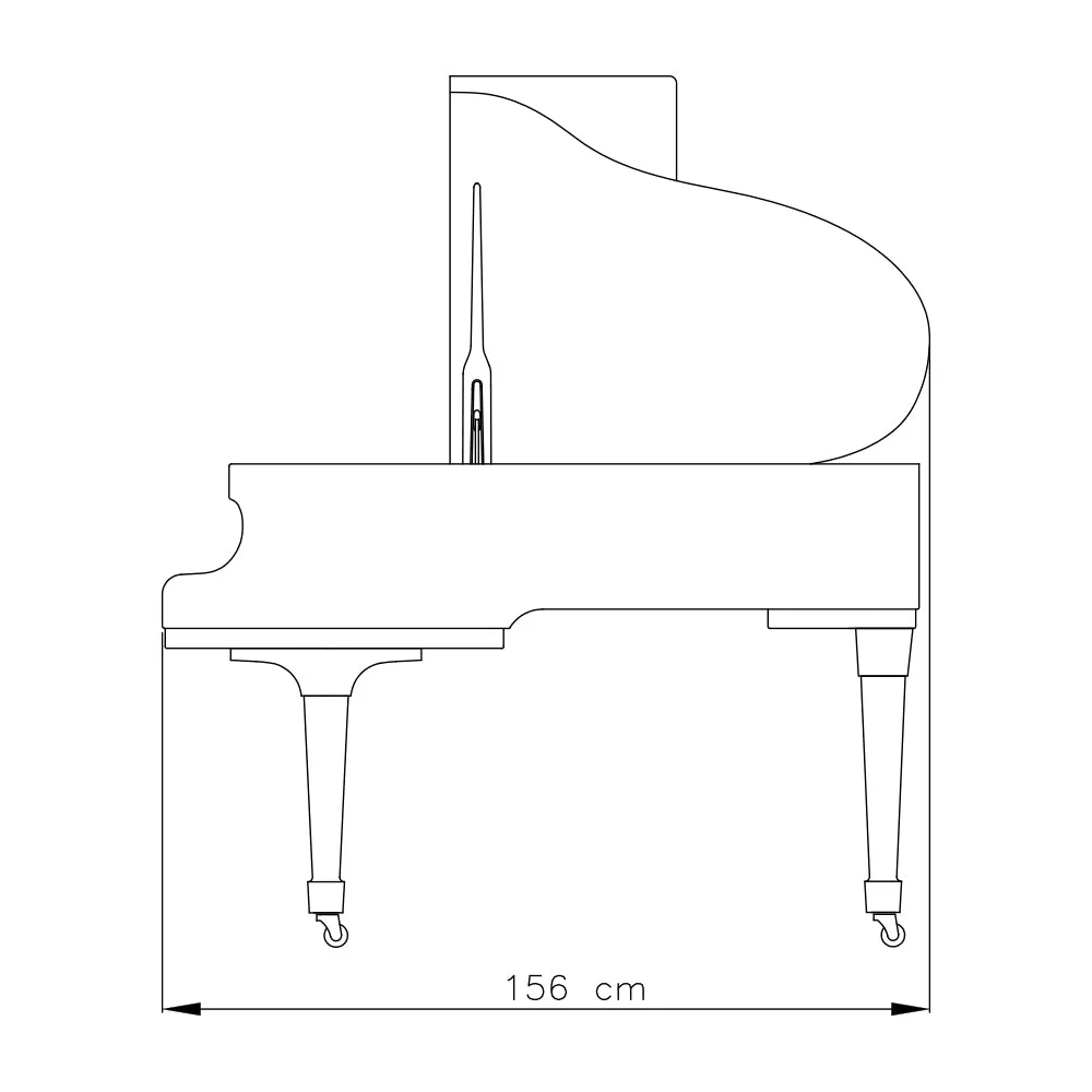 FAZIOLI F156 (5'2")