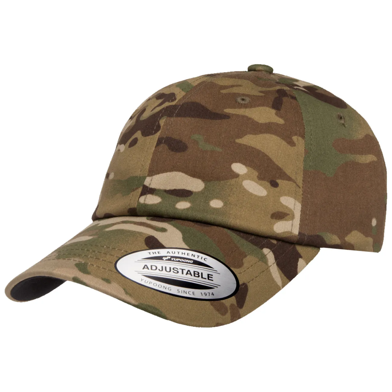 Flexfit Yupoong Classics Multicam Cotton Twill Dad Cap