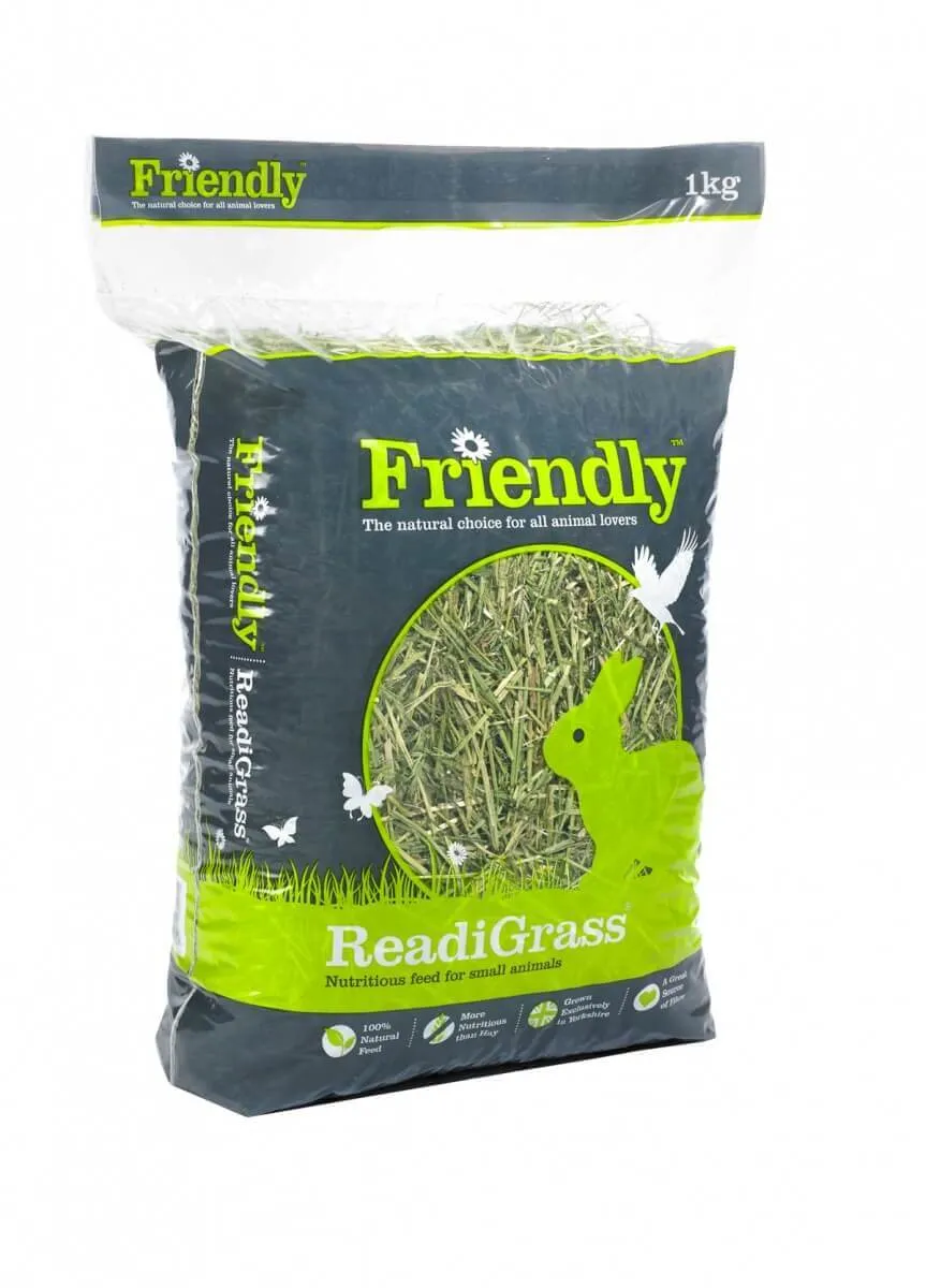 Friendly Readigrass Small Animal Feed 4 x 1kg