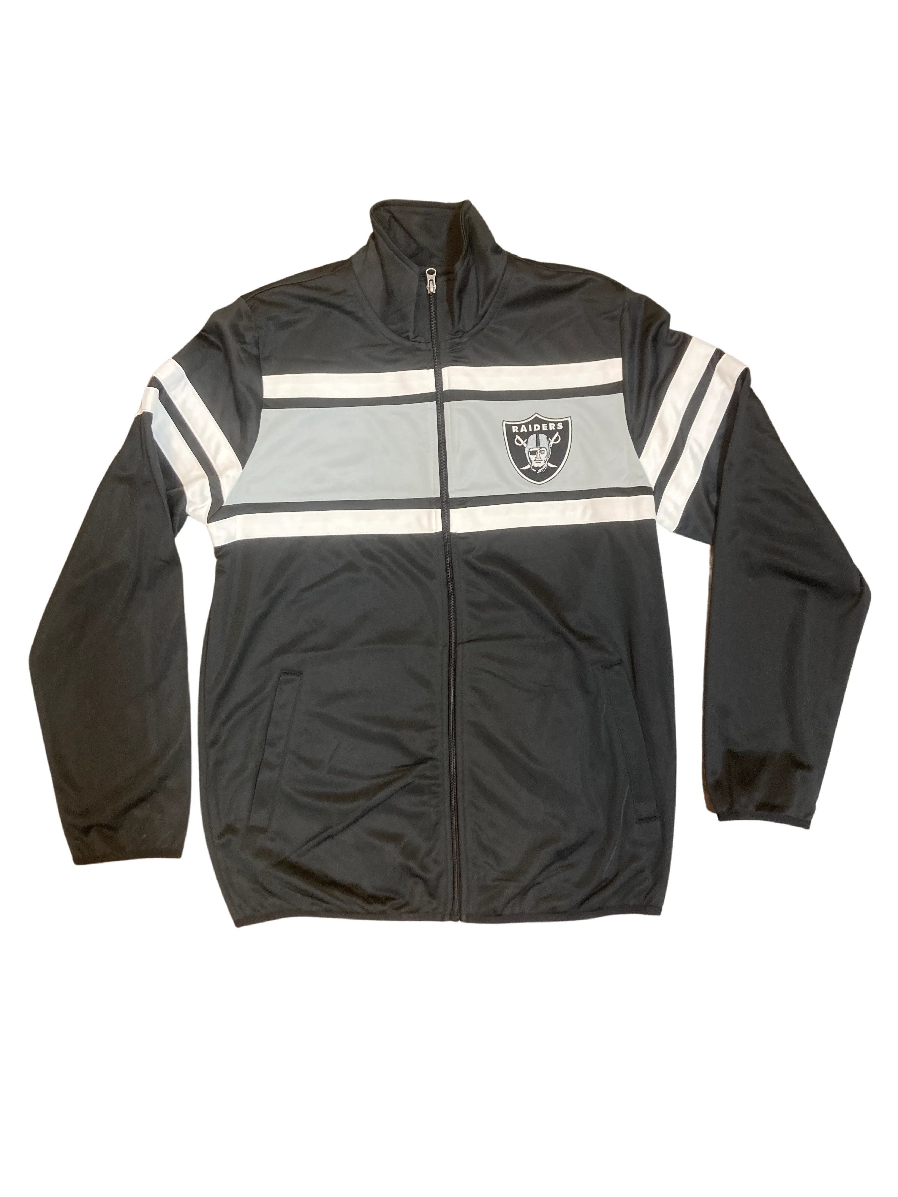 GIII Las Vegas Raiders All Pro Track Jacket