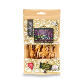 Green & Wilds | Bag of Anchovies Dog Treats - 50g