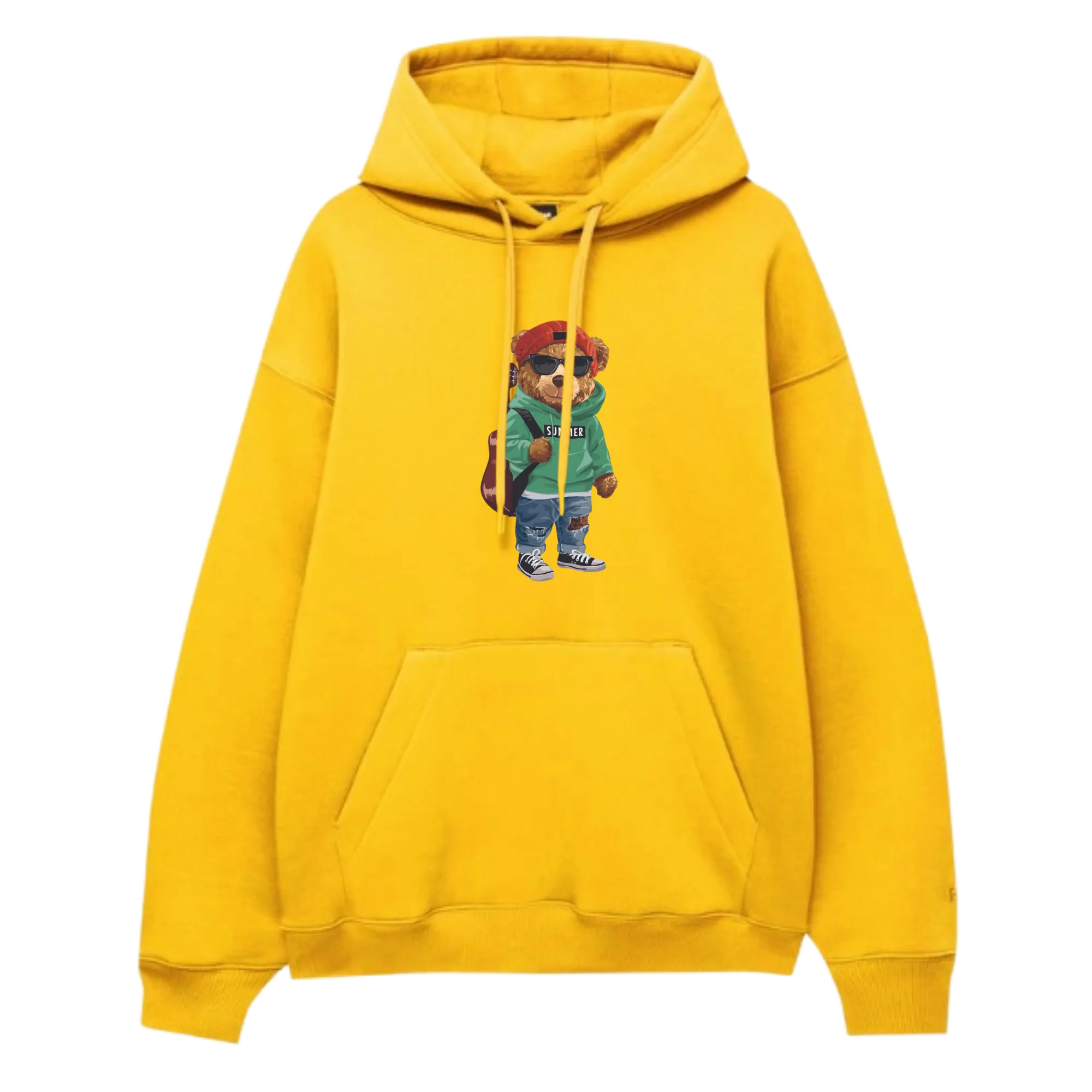 Green Polo Bear Hoodie