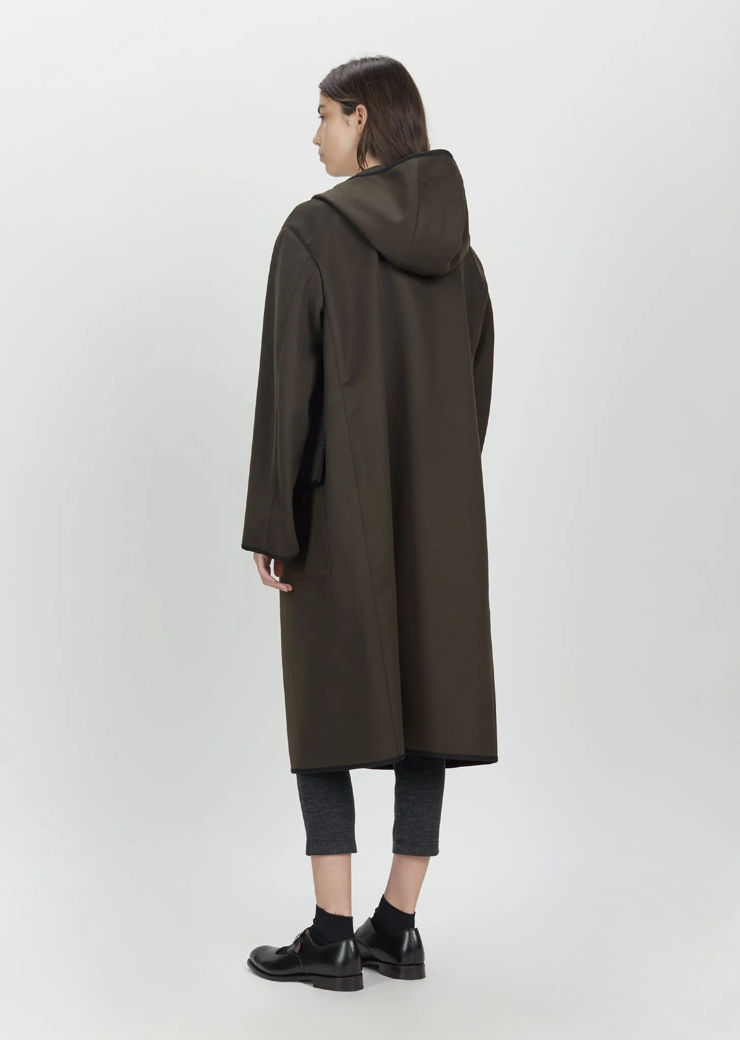 Hooded Water Repellent Coat