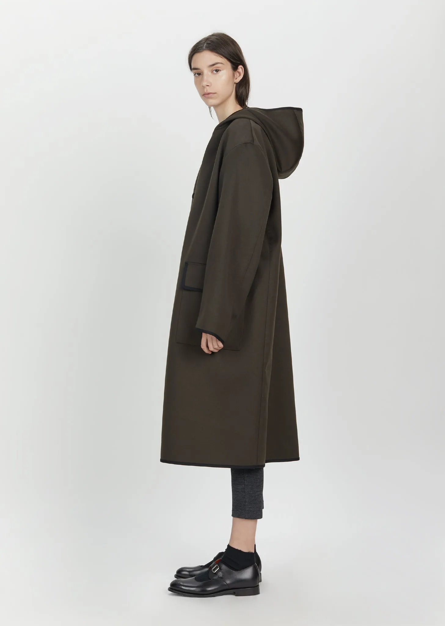 Hooded Water Repellent Coat